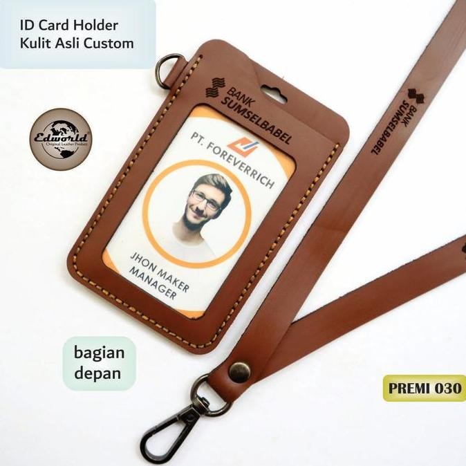 

HOT SALE ID Card Holder Kulit 2 Slot Kartu