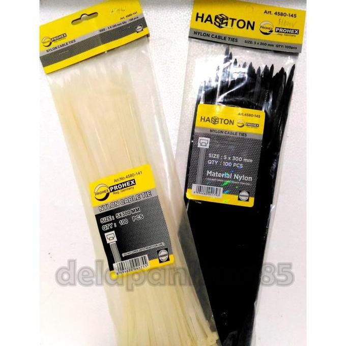 

TERMURAH PROHEX / HASTON Cable Ties 30 cm