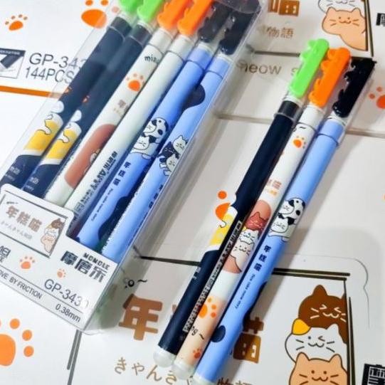

Premium (12Pc) Pen Gel Bisa Dihapus / Pulpen Erasable / Bolpen Hapus Lucu Fancy Odemei