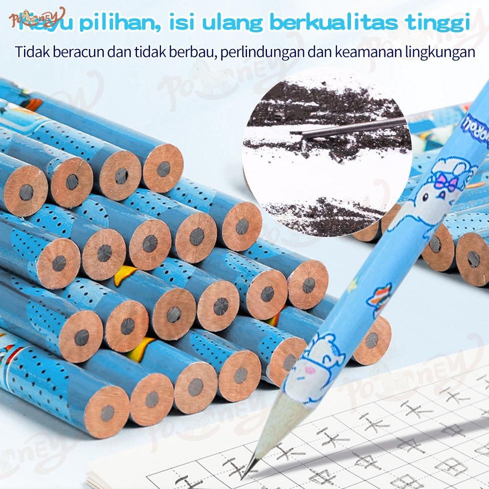 

Tersedia Sekarang Poney Kotak Pensil Anak Set 6 In 1 Stationery Hadiah Anak Alat Tulis Set