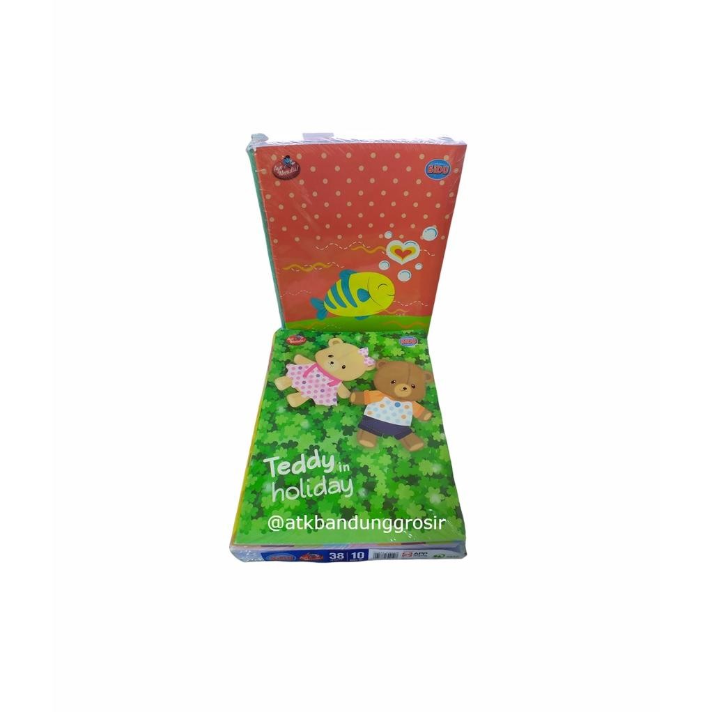 

Terbaru Buku Tulis Sinar Dunia 38 Lembar (Sidu) Ukuran Qwarto Cover Random - Pack (10 Buku)