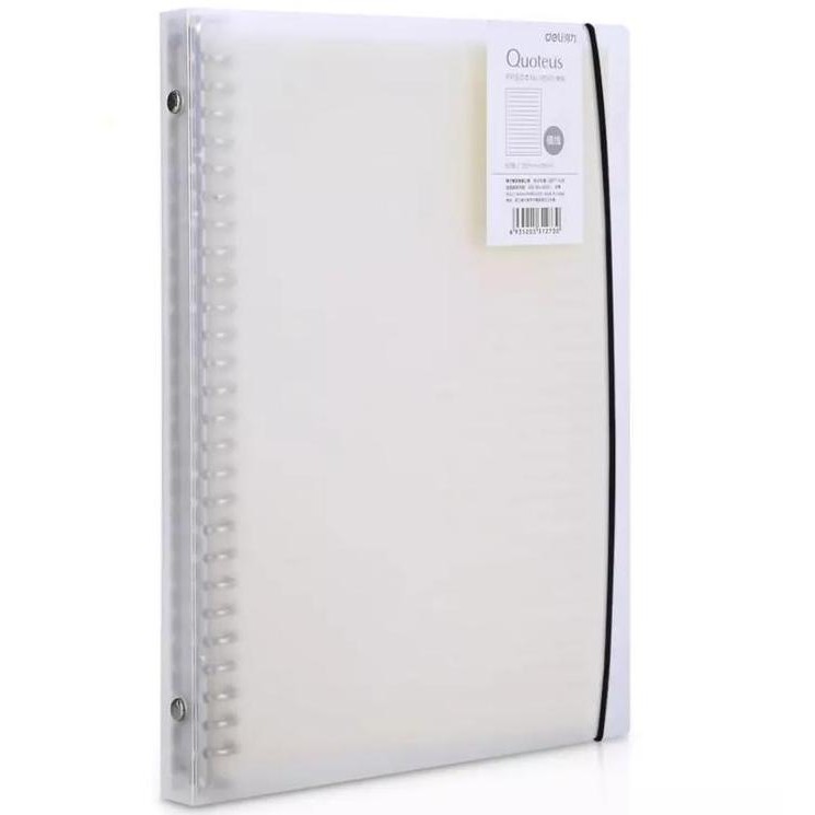 

HRG DISKON BINDER NOTE B5 MAP BINDER RING B5 26RING TRANSPARAN DELI HB560 QUOTEUS