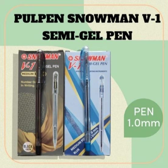 

Paling Laris (12Pc) Pen / Pulpen Snowman V1 Medium 1.0 Mm