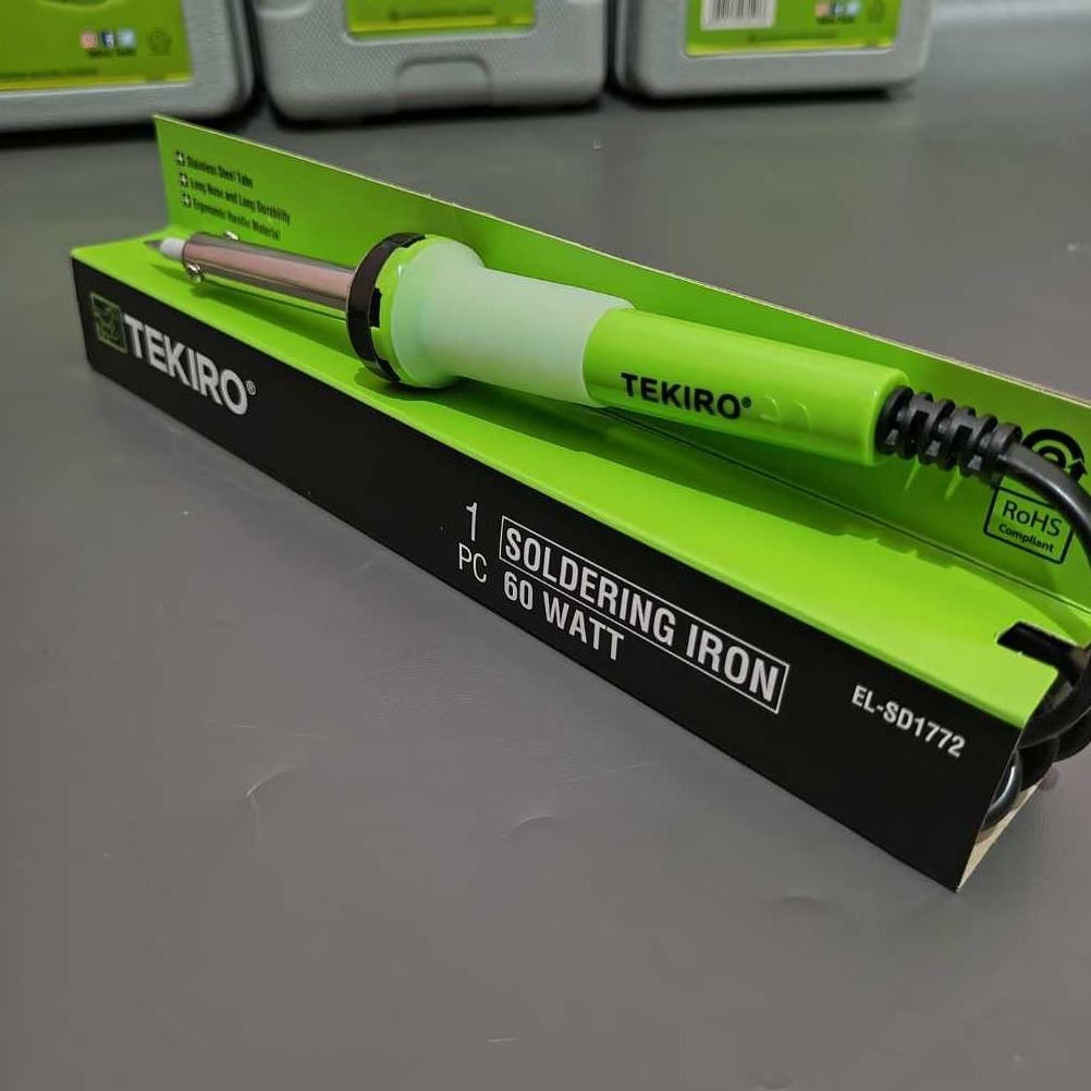 NEW Tekiro Solder 60 Watt Model Lurus / Solder Listrik 60Watt / Solder 60W tekiro