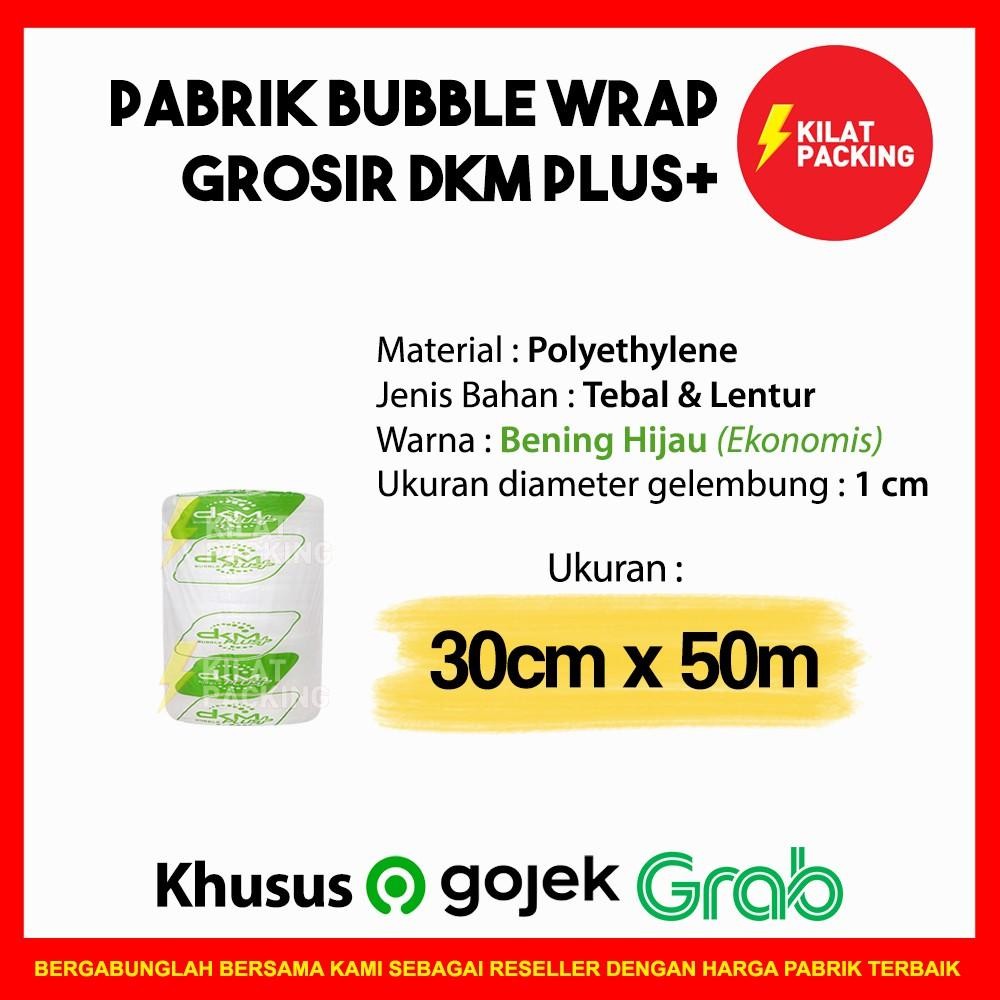 

Plastik Bubble Wrap 30Cm X 50M Bening Hijau Ekonomis Dkm Plus Termurah Satuan