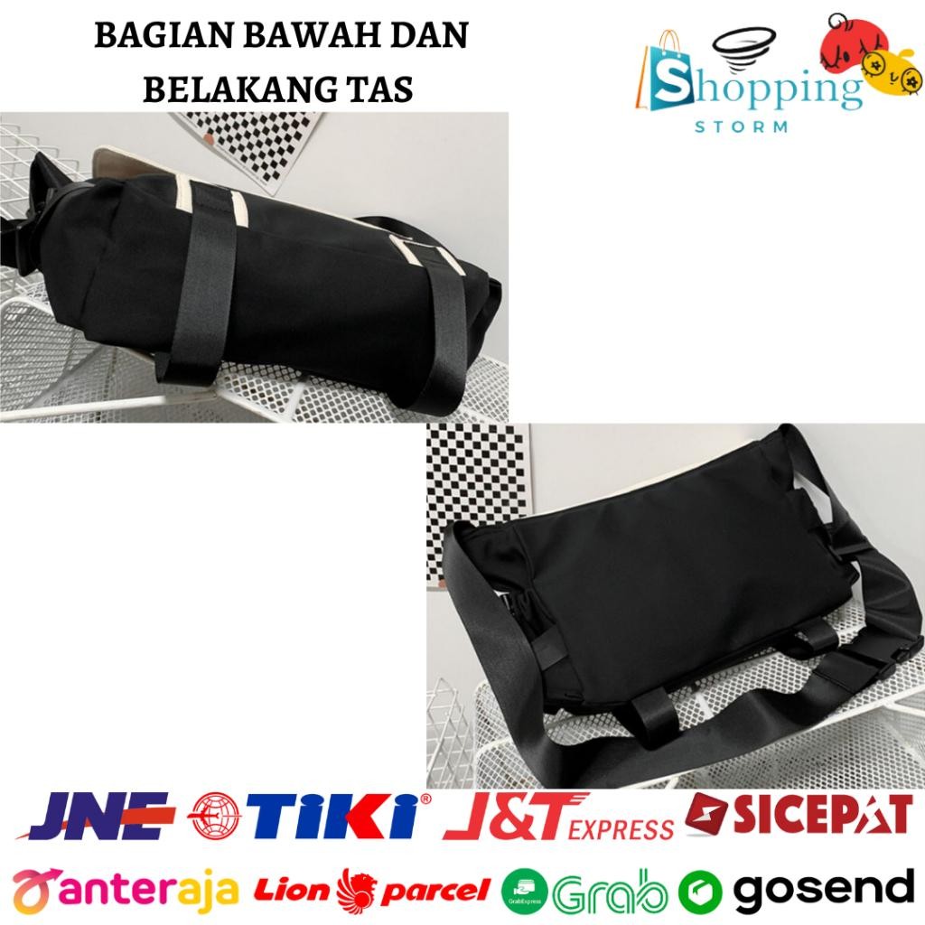 Tas Pria Wanita Selempang Slingbag Import Kekinian 095 Sport