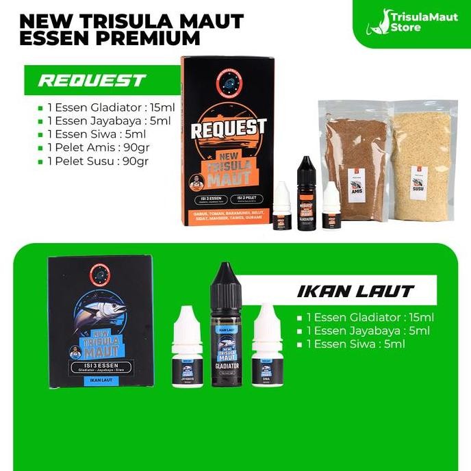 Essen New Trisula Maut Jumbo | Nano Encapsulation | Mancing Essen Untuk Ikan Mas Lele Patin Bandeng 