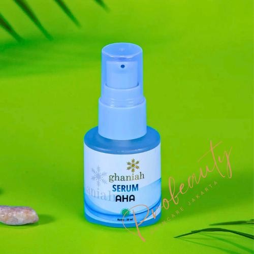 Ghaniah Skincare Serum Aha Menghilangkan Dan Mencerahkan Flek Hitam Di Wajah