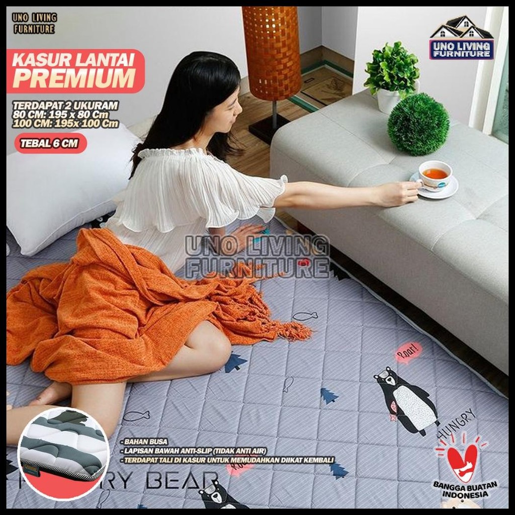 KASUR LANTAI QUANTUM GULUNG QUANTUM KARAKTER KASUR LANTAI KARAKTER KASUR QUANTUM ORIGINAL KASUR LANT