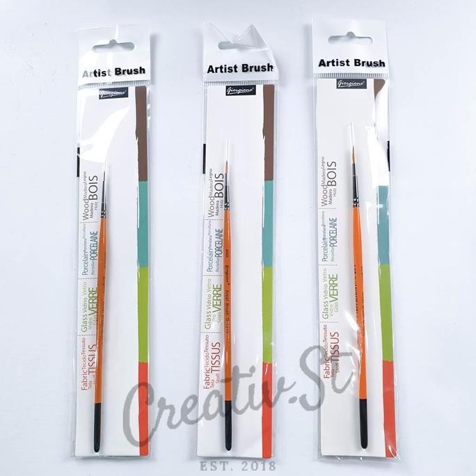 

Hot Promo !!! Giorgione Kuas Lukis Satuan Art Brush G-1010 Size 0000 00 1