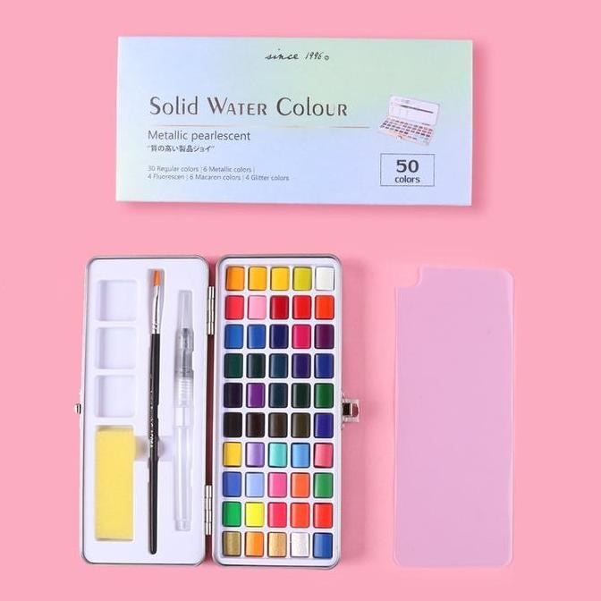 

Hot Promo !!! Giorgione Solid Water Colour Metallic Pearlescent Cat Air Padat Premium Pemula & Profesional 50 Warna G-Zg50