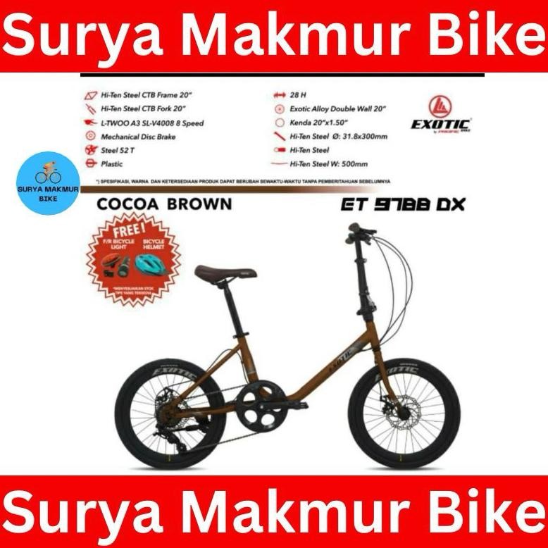 SEPEDA MINION  EXOTIC 20 INCH ET-9788 DX 1x7 speed by pacific