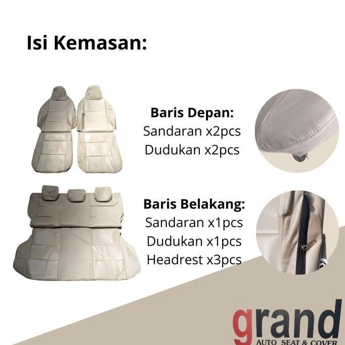 Sarung Jok Cover Jok Mobil Daihatsu Ayla Full Set Grand Original - Asli