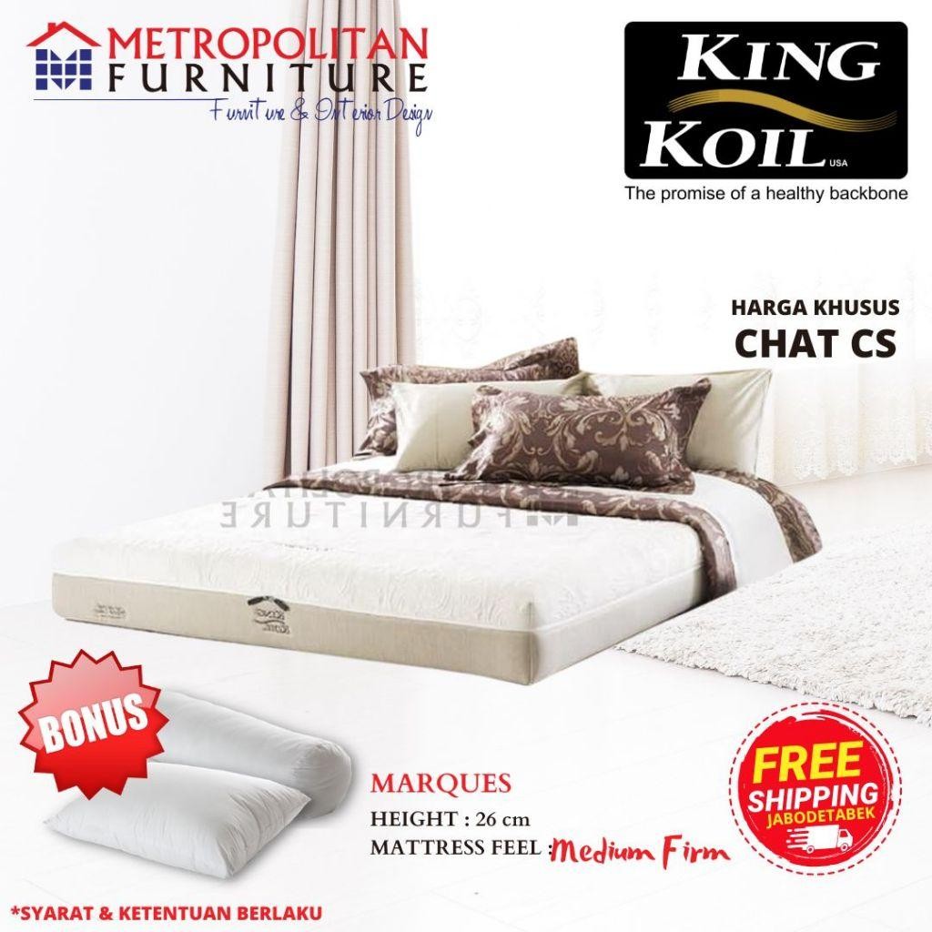 Springbed King Koil Marques Kasur Spring Bed Kingkoil