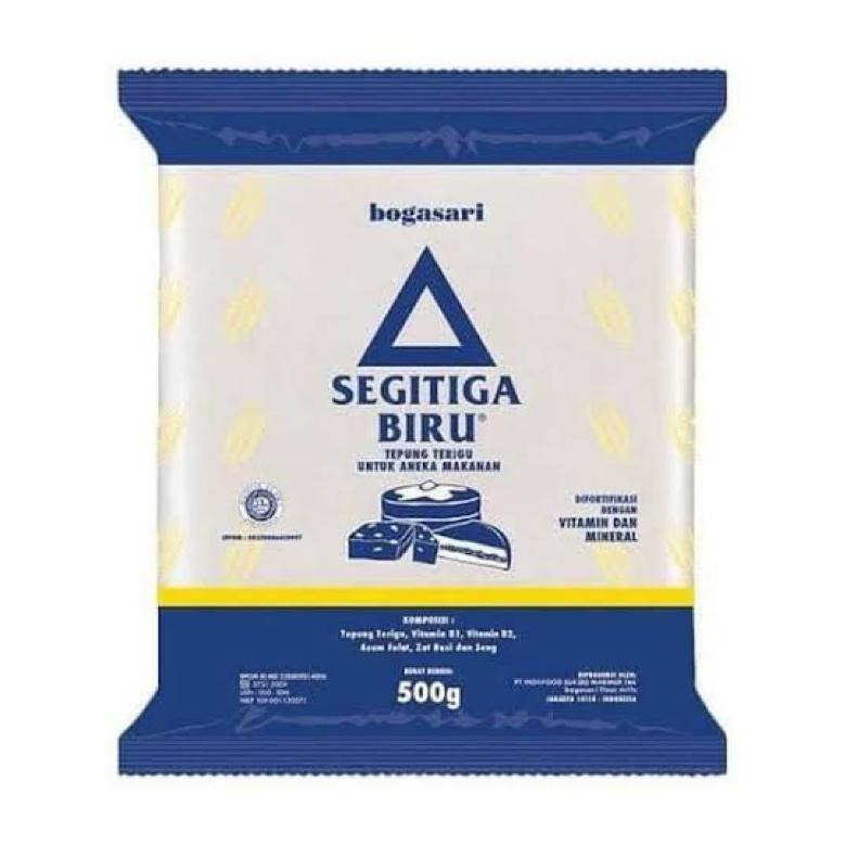 

READY STOCK Terigu 500gr Segitiga Biru/ pcs