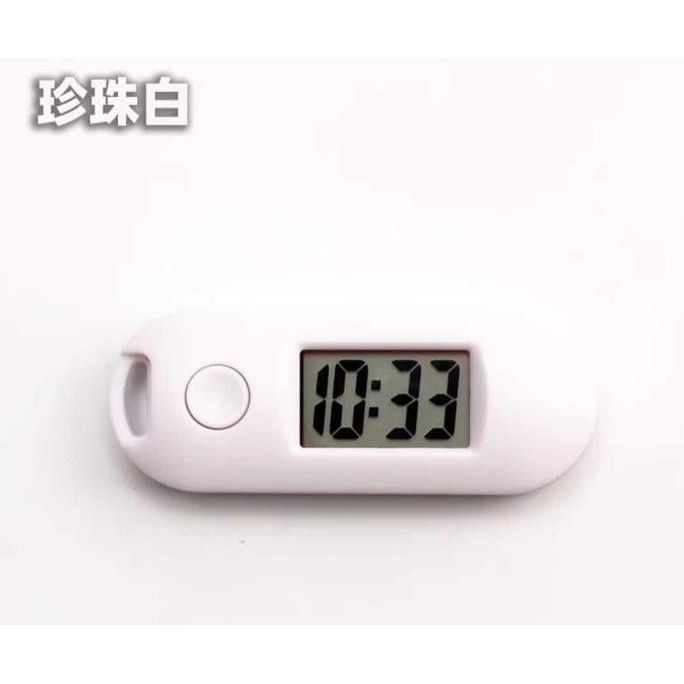 JAM DIGITAL LCD SAKU PORTABLE - JAM KANTONG GANTUNGAN KUNCI