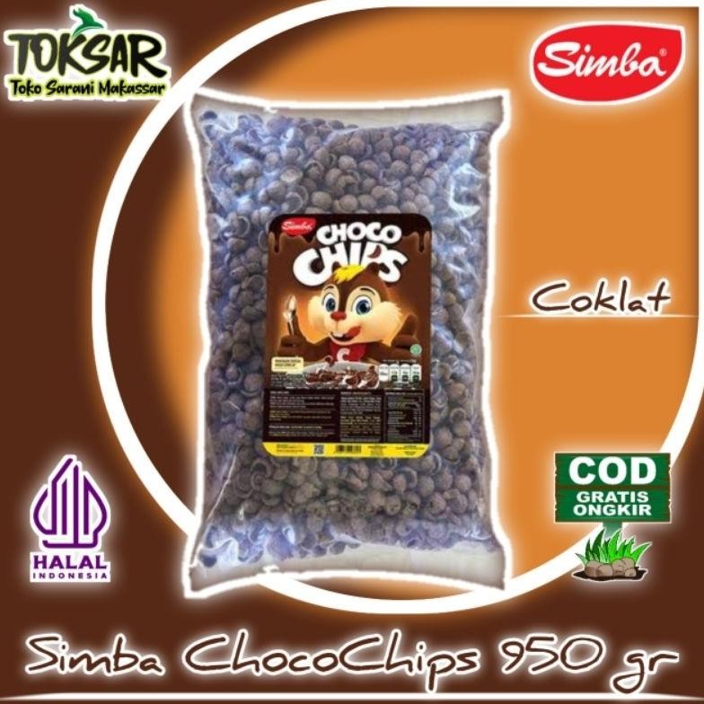 

READY STOK ChocoChips Simba 950 Gram (Free Packing Dos!) | Sereal Simba | Sereal Promo Siap kirim