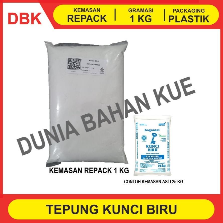 

READY STOCK TEPUNG KUNCI BIRU REPACK 1 KG