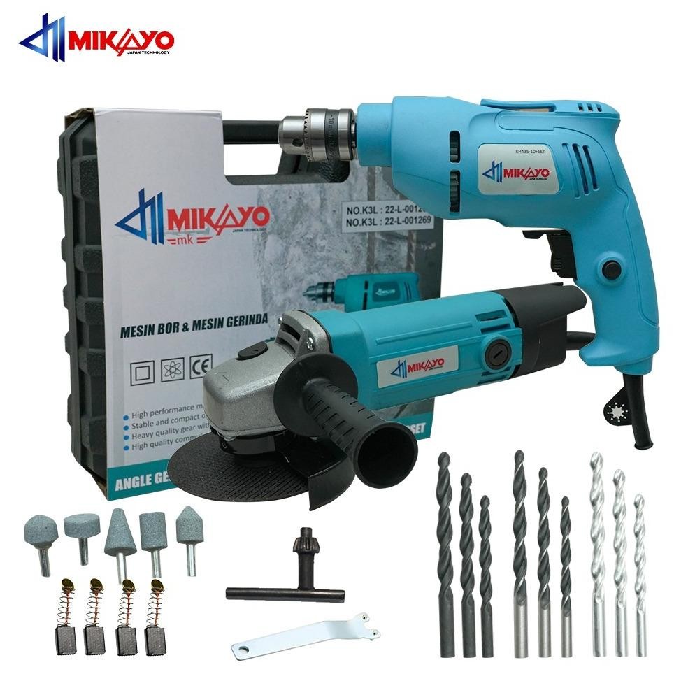 makita bor dan gerinda mesin bor listrik Gerinda dan bor dapat box paket lengkap gerinda
