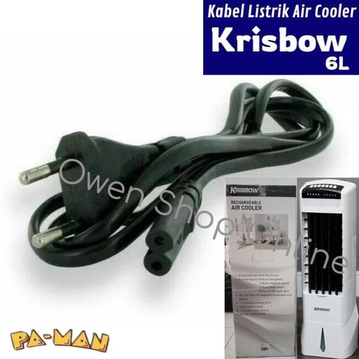 Promo Kabel Listrik Charger Air Cooler Krisbow Evaporative Ace Hardware 6 Ltr Adaptor