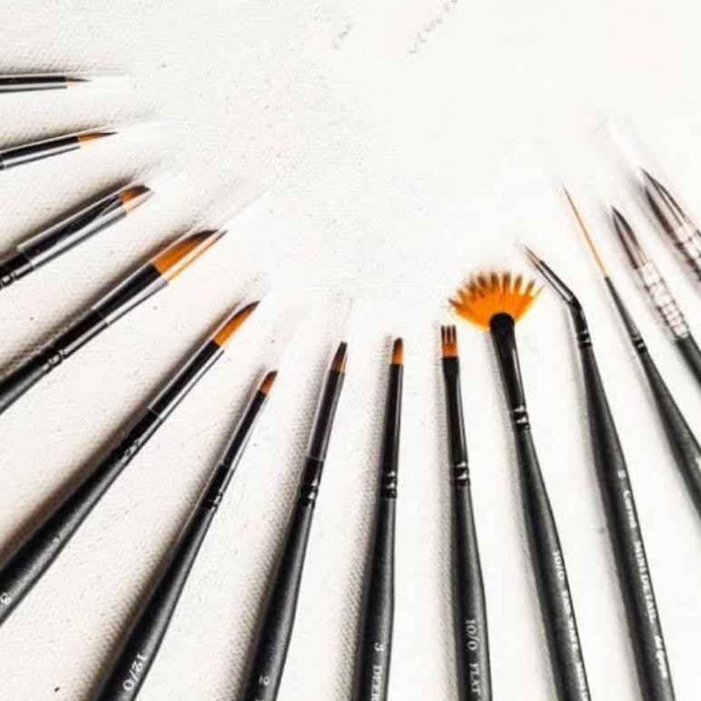 

NEW!!! DE GOYA DEGOYA MINI DETAIL PAINT BRUSH KUAS LUKIS BULU SUPER KECIL HALUS UNIK