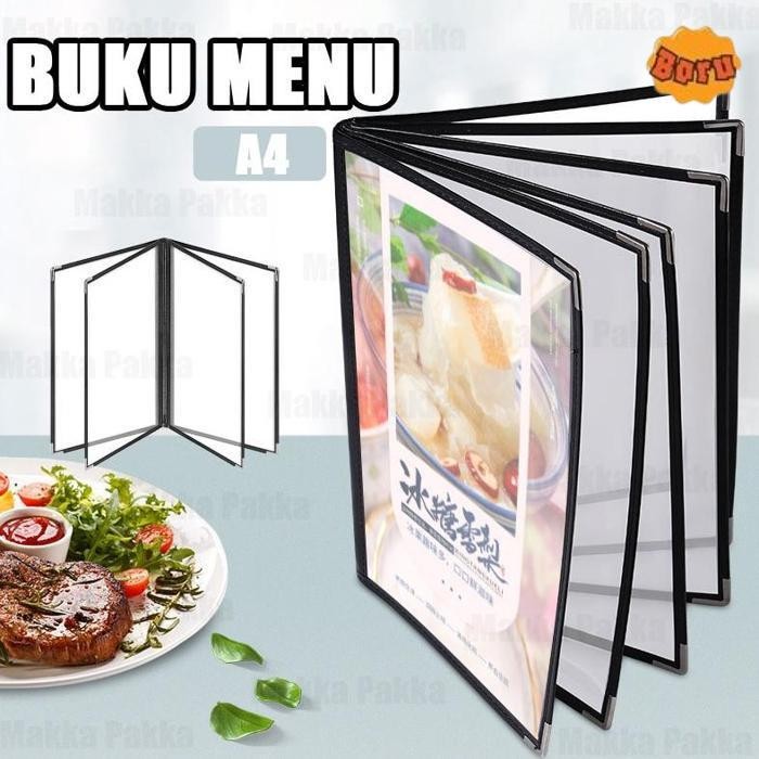 

JUAL A4 KULIT COVER PELINDUNG MENU/RESTAURANT MENU COVERS/BUKU MENU