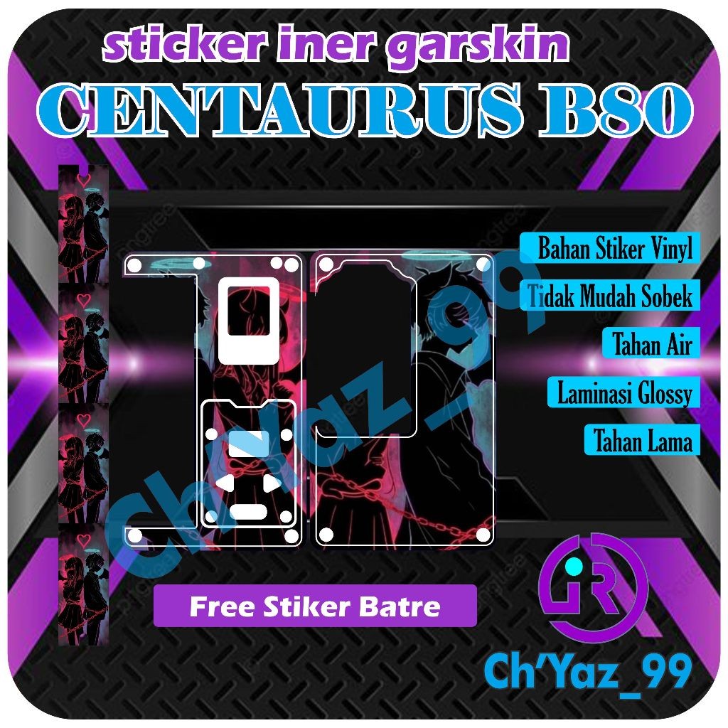 

Terlaris Chyaz99 B80 Iner Glossy Laminasi 12 Stiker Garskin Premium Not Casing Bisa Custom *Promo*