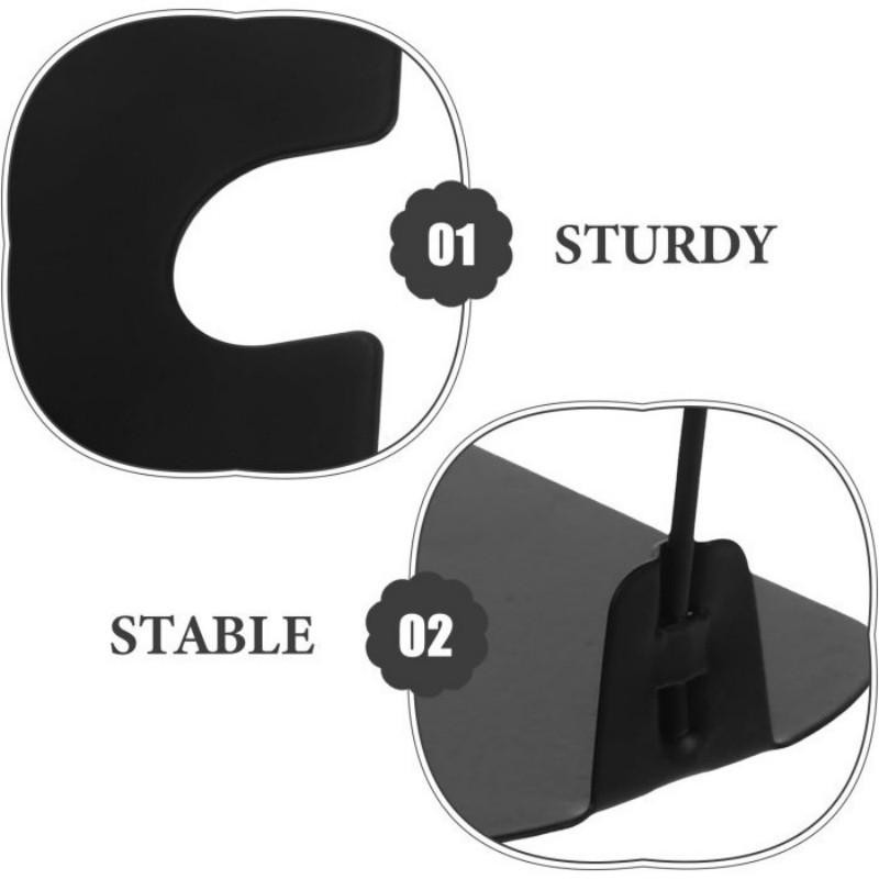 

Price Tag Holder 10Cm Stand Menu Meja Menu Stand Display Table Number Stand Tiang Nomor Meja