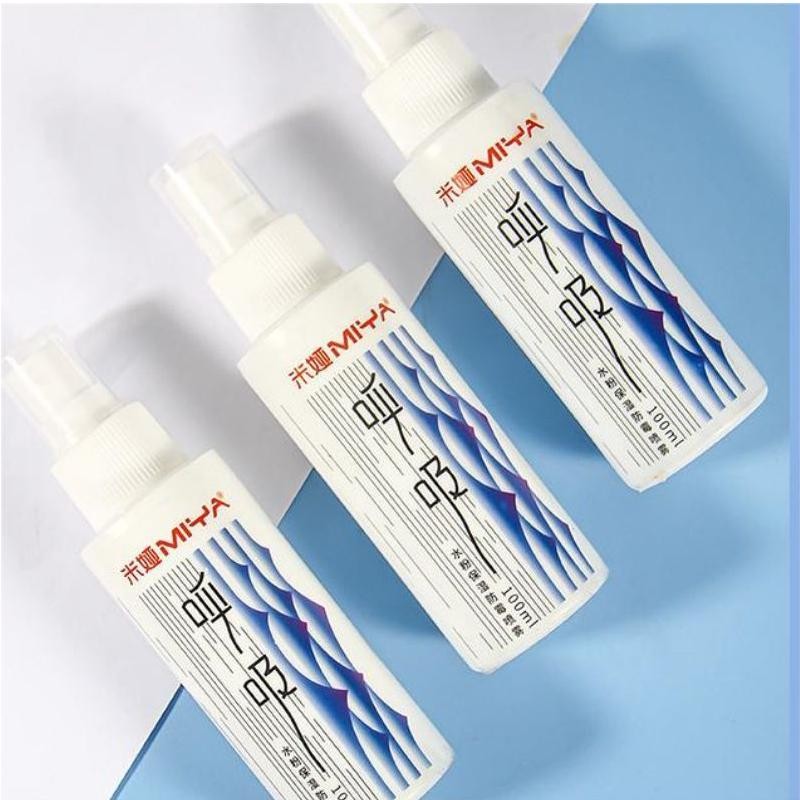 

100Ml Gouache Spray Miya Moisturized Gouache Spray Anticrak Moisturizer Spray Utk Art Painting