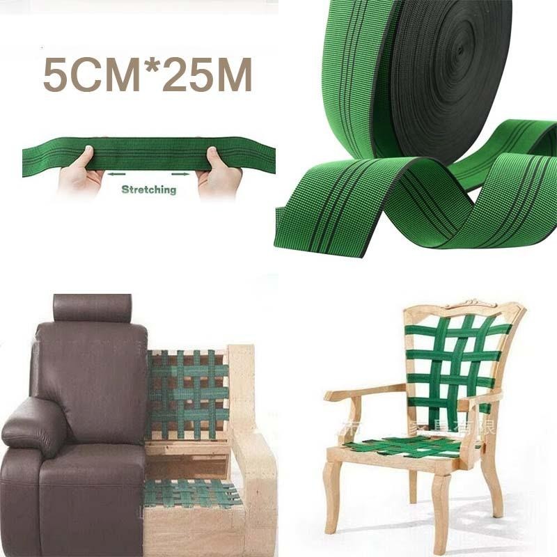 25M Webbing Sofa /Jok / Kasur Karet Webing Sofa Tali Sofa Kursi Karet Jok Sofa Tali Jok Kursi 5Cm Ka