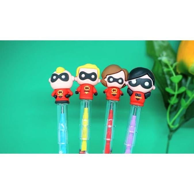 

Spot Barang !!! Bensia Pensil Susun The Incredible Pensil Karakter Murah Bensia