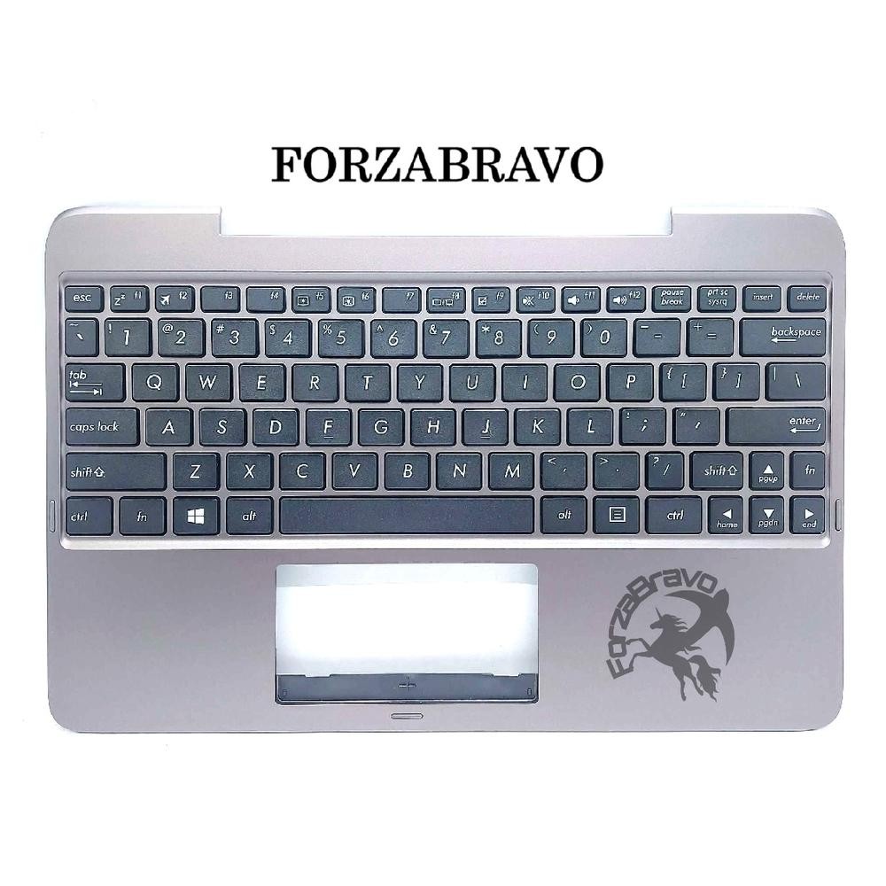 ''Terlaris" Keyboard Asus Transformer Book T101Ha Topcase Asus Tablet Gray Frame / Case / Casing