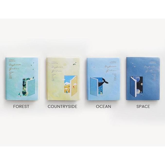 

Ready Stock !!! [Creativ] Daydream Girl Multi Subject Ruled Notebook