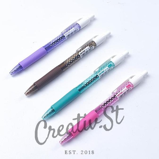 

Spot Barang !!! Joyko Bolpen Cetrek Retractable Sona Bp-183 0.7Mm