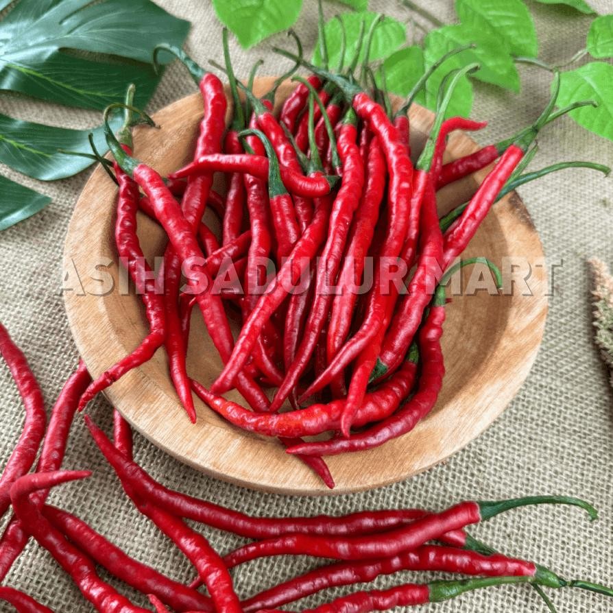 

Pilihan Tepat Cabe 500Gr Rawit Gendot Tanjung Keriting Kriting Bumbu Dapur Bandung | Asih Sadulur Mart