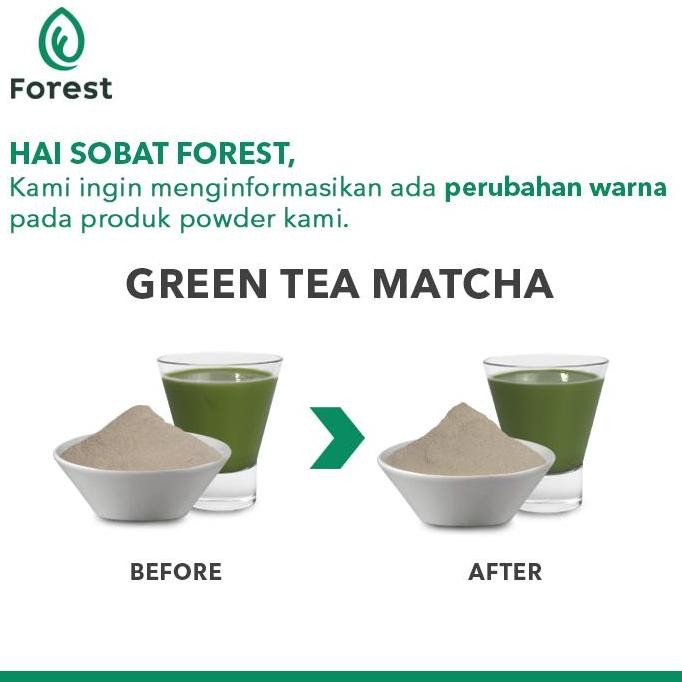 

Bubuk Minuman Matcha Green Tea Powder - Forest Bubble Drink