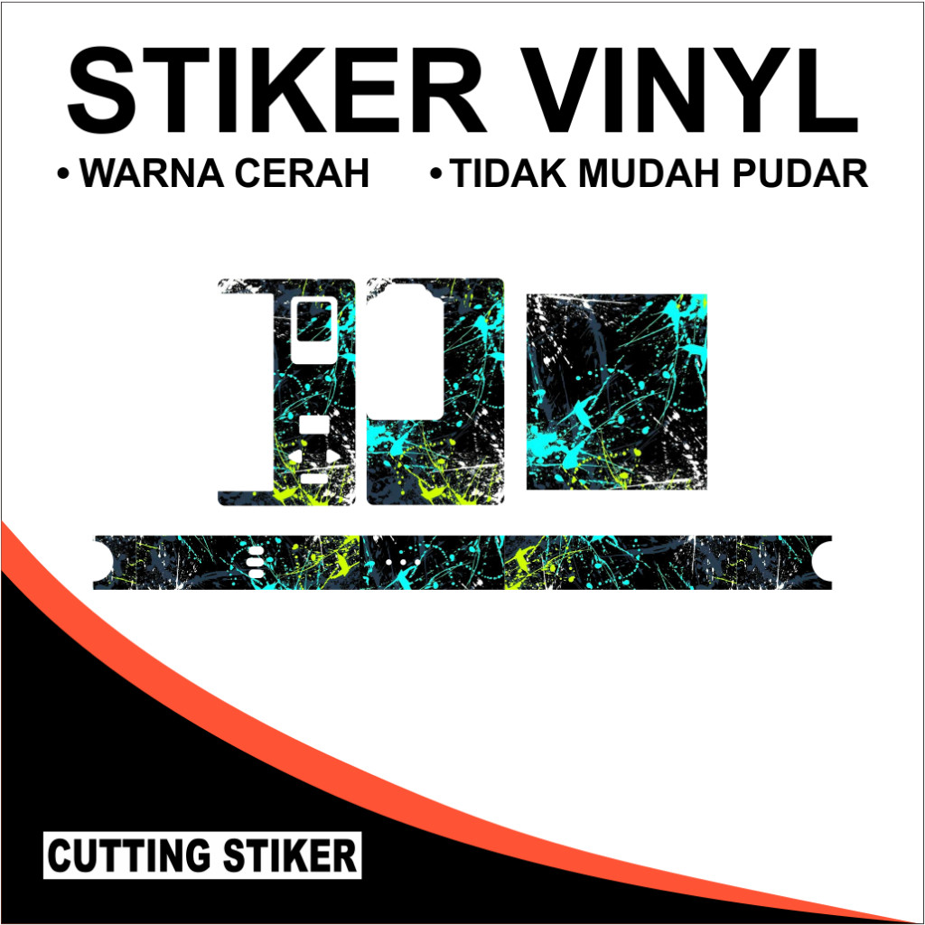 

Terlaris Presisi Paketan Stiker B80 Laminasi Doff 30 Casing/Stiker Panel Vynil Bisa Custom Dan COD
