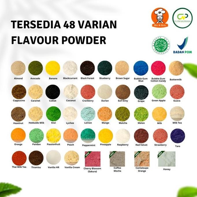 

Matcha Flavour Powder