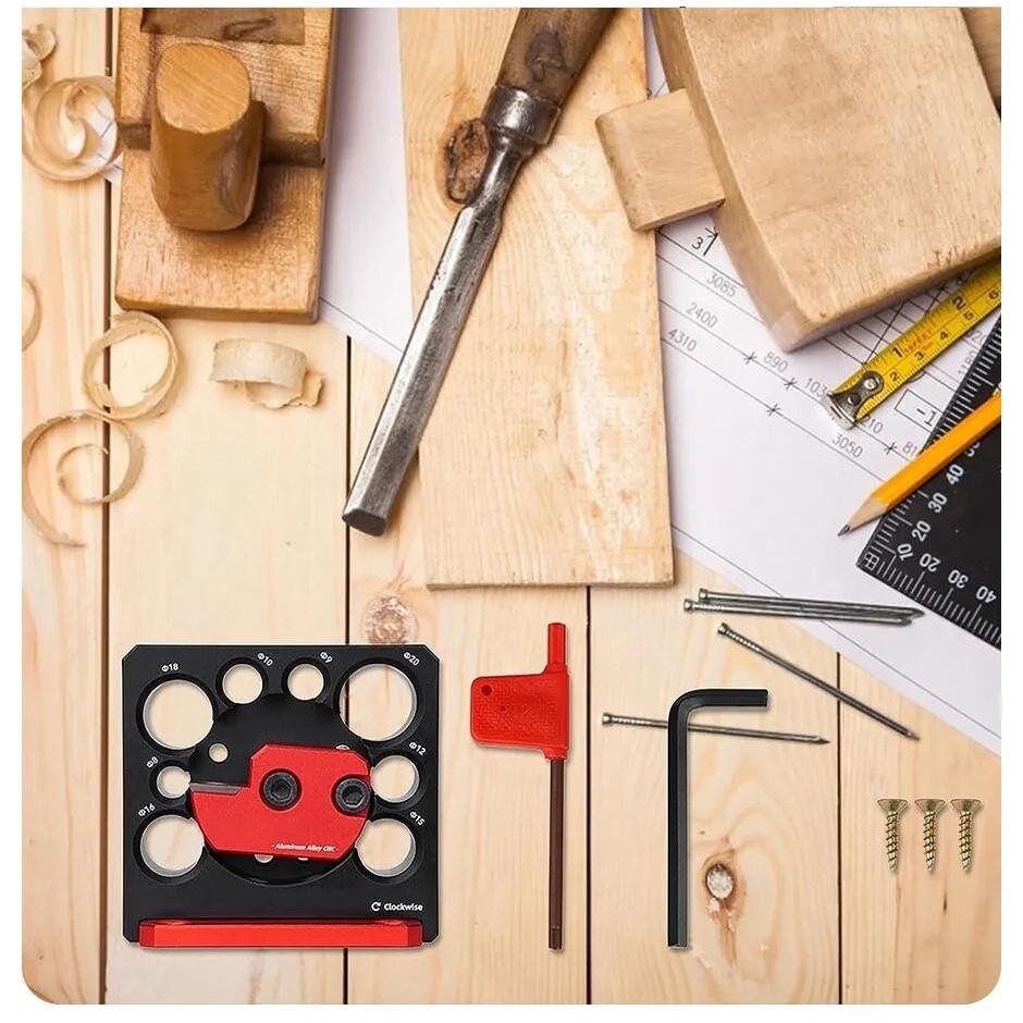 Pengaturan Pahat Dowel Pembuat Jig 8Mm-20Mm Dengan Pahat Karbida Alat Tambahan Batang Bulat Dowel Pe