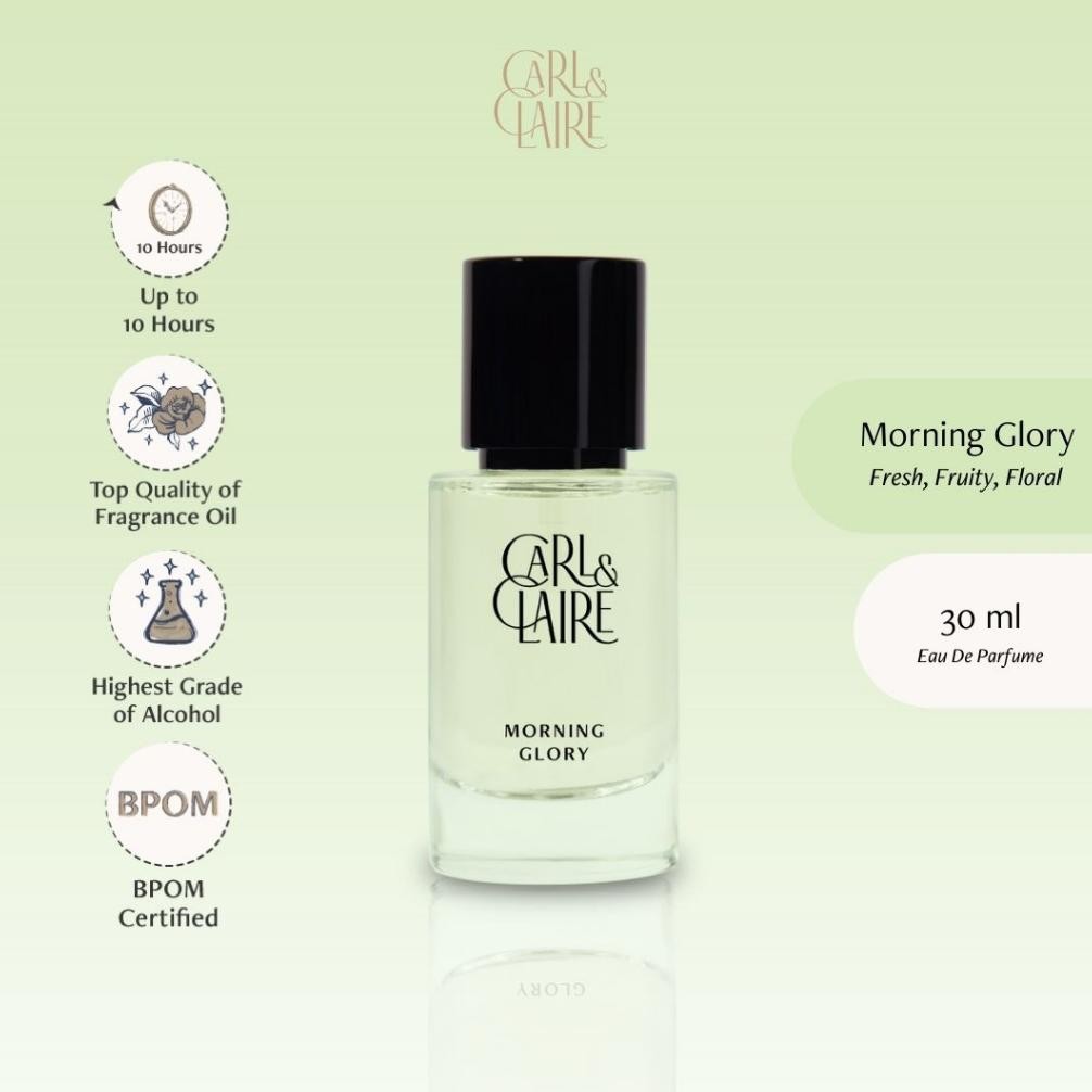 TERLARIS Carl & Claire Morning Glory (ex. Gorgeous) EDP 30ml Parfum Original Garansi 30 Hari Siap ki