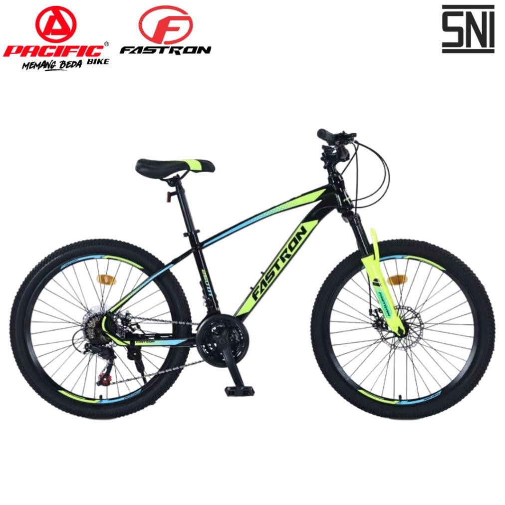 Pacific Bike Fastron Sepeda Gunung MTB F-260 DT Ukuran Ban 24 Dan 26