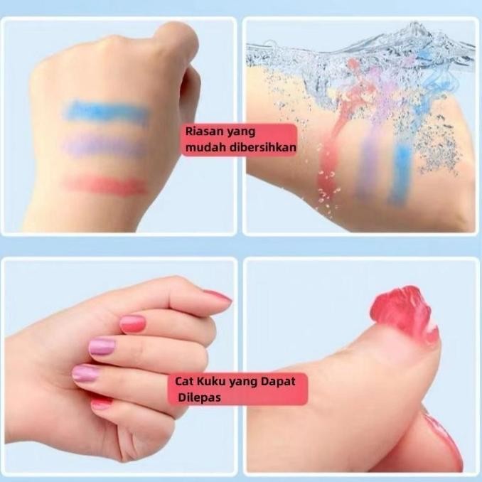 Makeup Playset Untuk Hadiah Anak-Anak Mainan Mekap Anak Perempuan F83