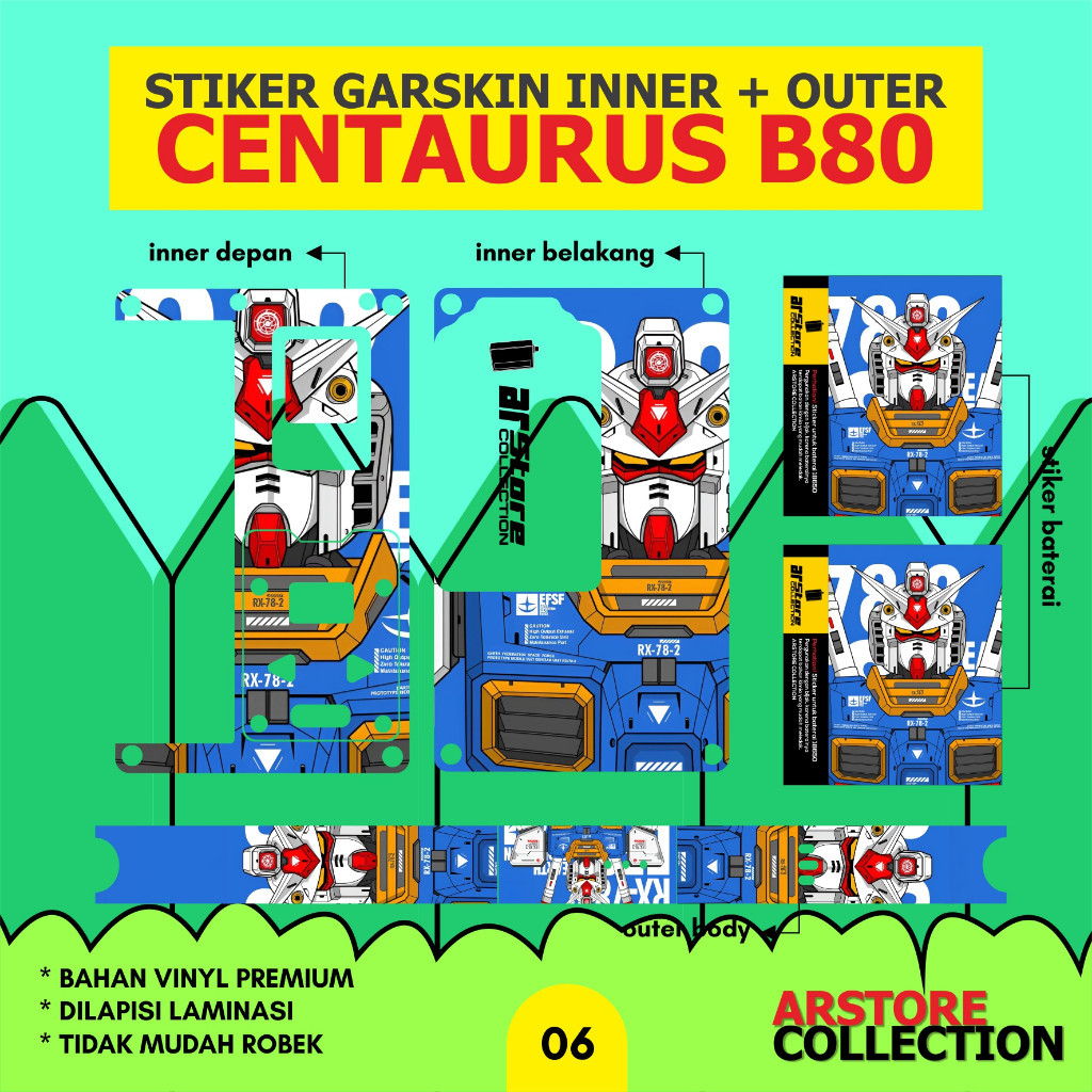 

Terlaris Presisi Arstore Stiker Inner B80 006 Casing/Stiker Panel Vynil Bisa Custom Dan COD