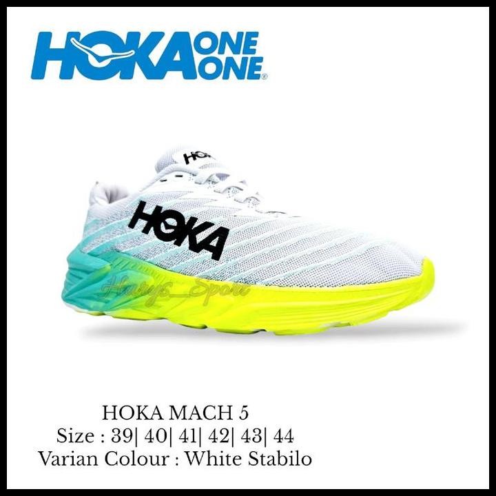Sepatu Hoka Mach 5 Men'S Running Shoes/Sepatu Hoka Mach 5 Running/Hoka Running Shoes/Sepatu Running 