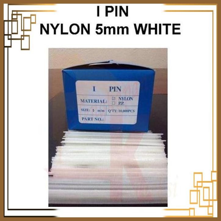 

[PGK] TAG I PIN 5 7 10 MM MICRO MIKRO PIN NYLON FINE HALUS REFILL TAG PIN LUBANG JARUM KECIL