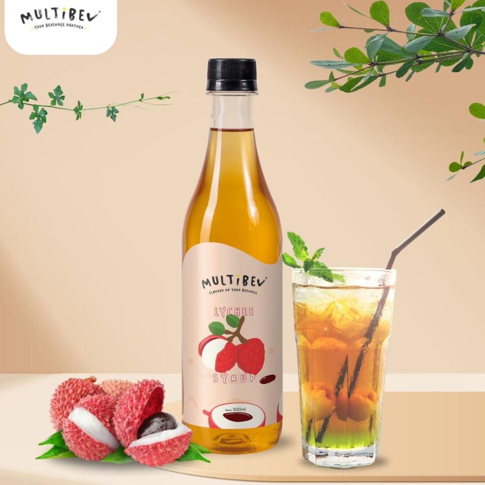 

Multibev Yrup Lychee Bottle Ml Irup Numan Raa Leci