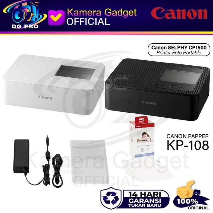 Canon SELPHY CP1500 Compact Photo Printer Foto Portable Original