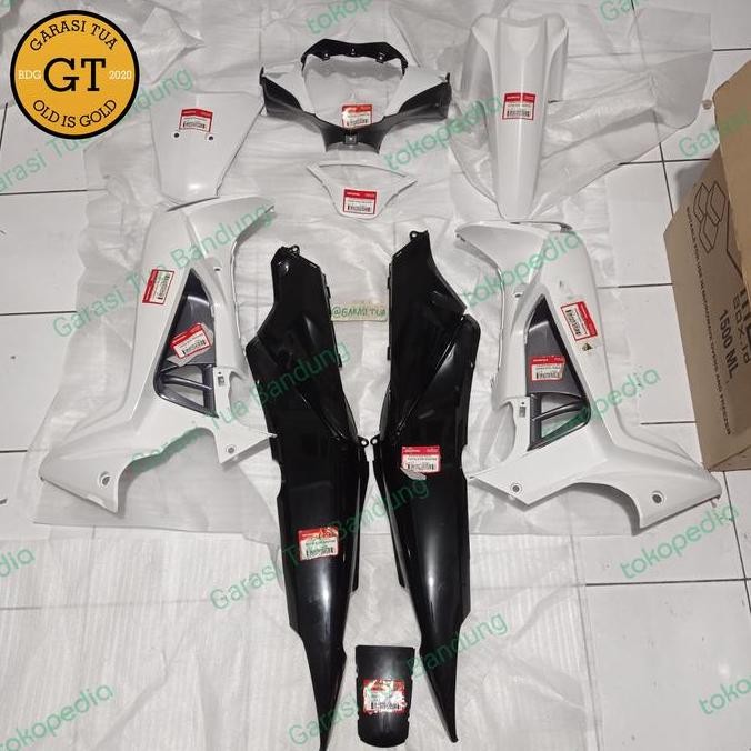 Full Set Body Bodi Supra X 125 Batman Asli Ori Original Orisinil AHM murah