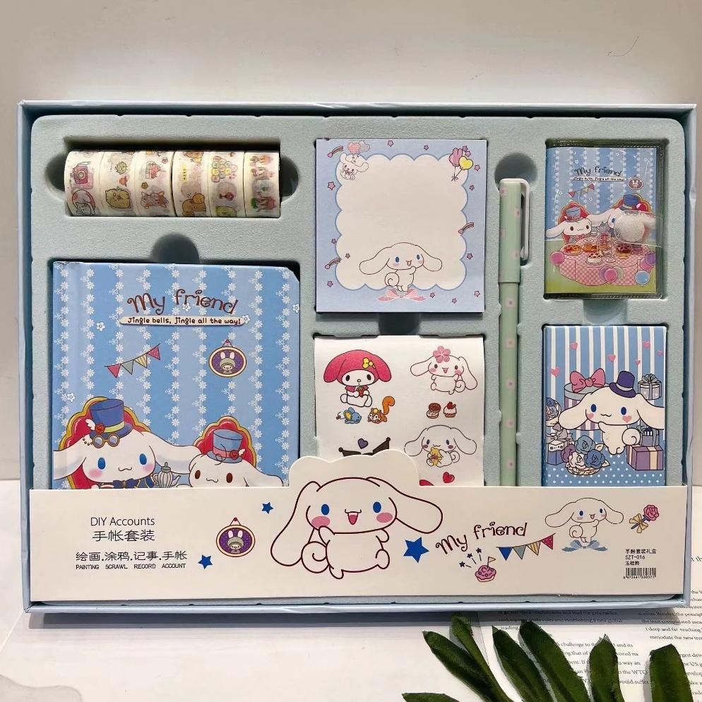 

[original] 7 in 1 paket jurnal alat tulis hampers hadiah sovenir gift set diary diari journal isi set alat tulis buku memo notes [terlaris] [terbaik]