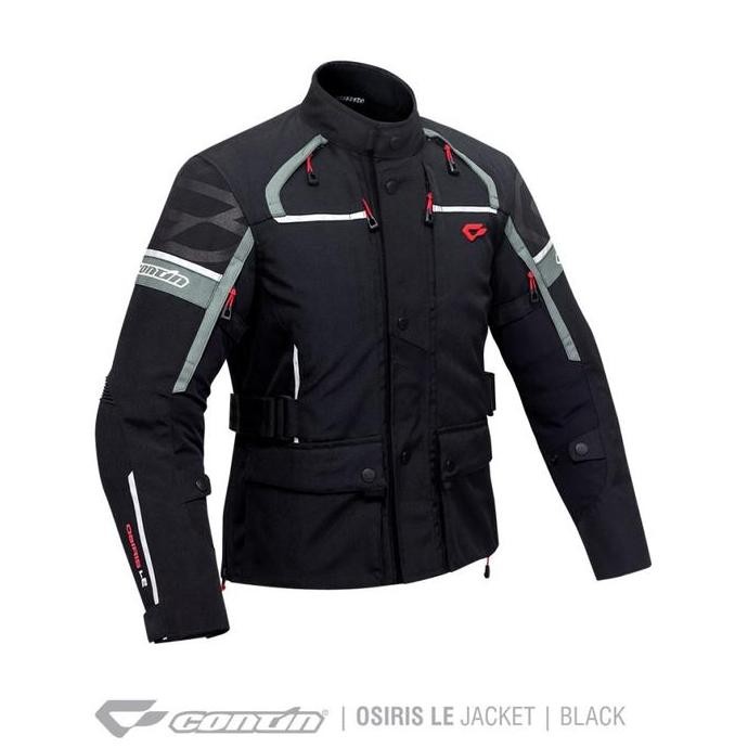 Grosir Jaket Contin Osiris Le - Black